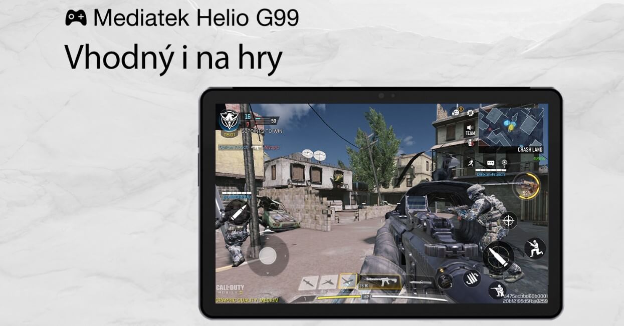 Odolný tablet AGM PAD P1 vhodný i na hraní her